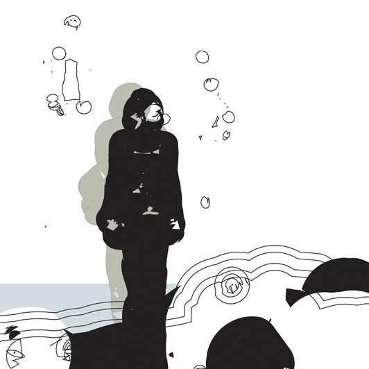 art illustration person berlin